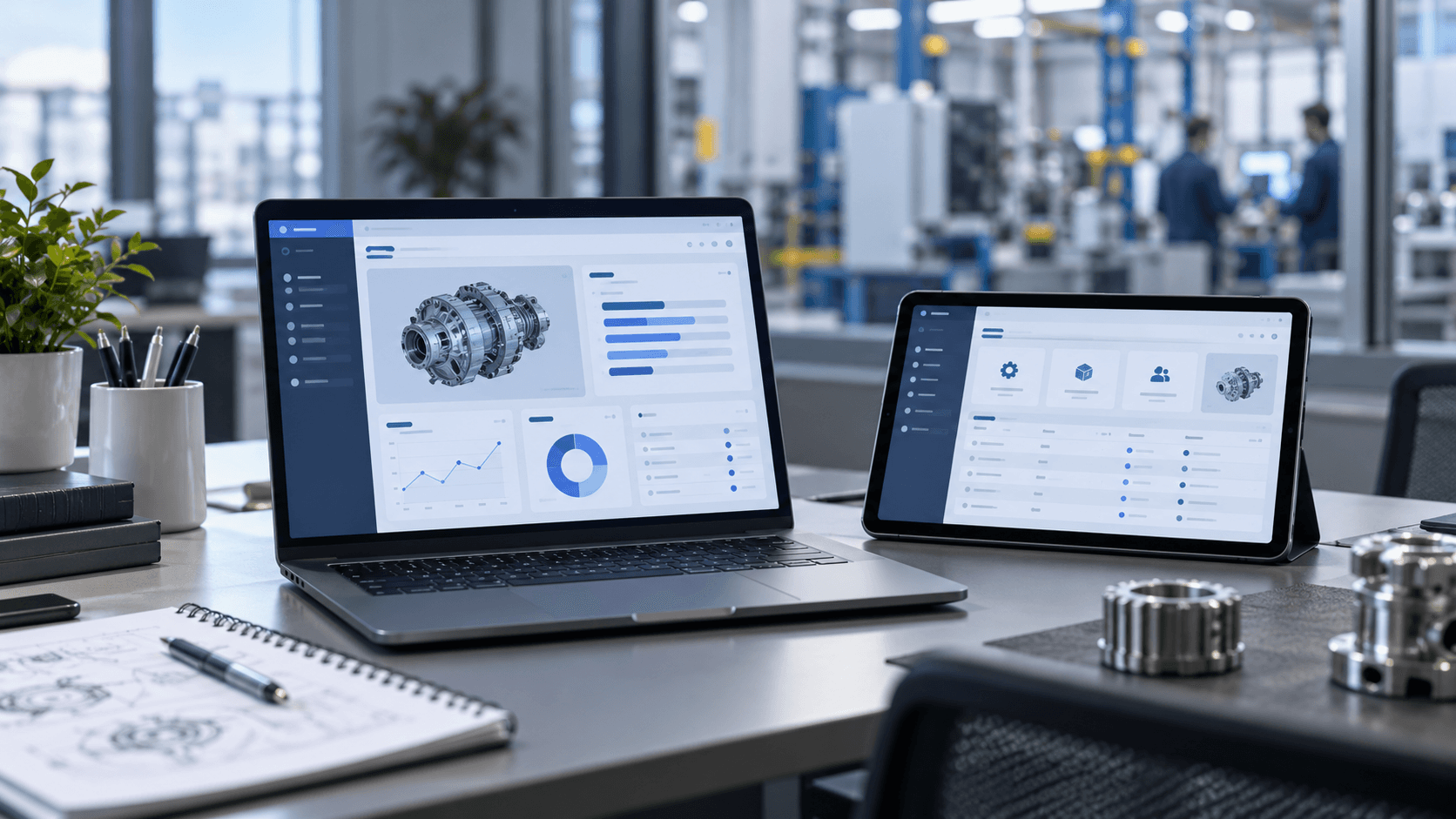 Concepto de desarrollo de aplicaciones empresariales